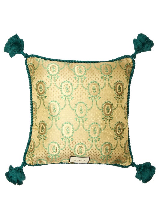 Green Kingsnake Cushion