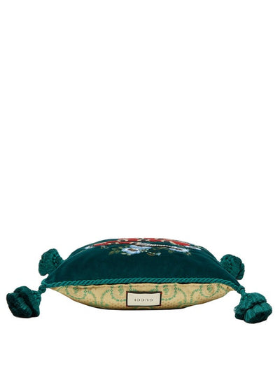 Green Kingsnake Cushion