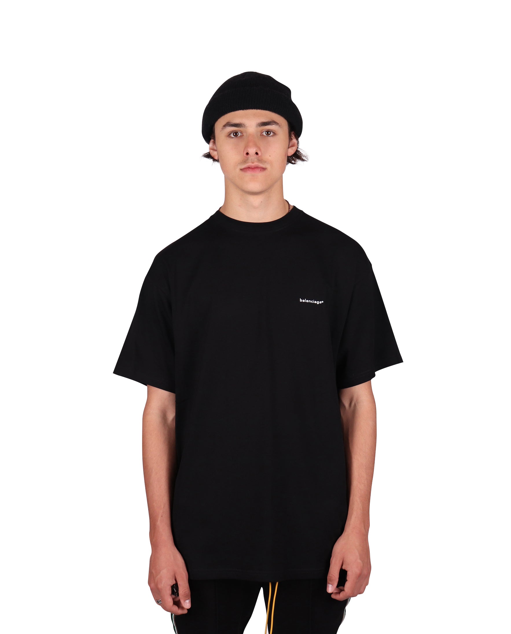 Black logo t-shirt