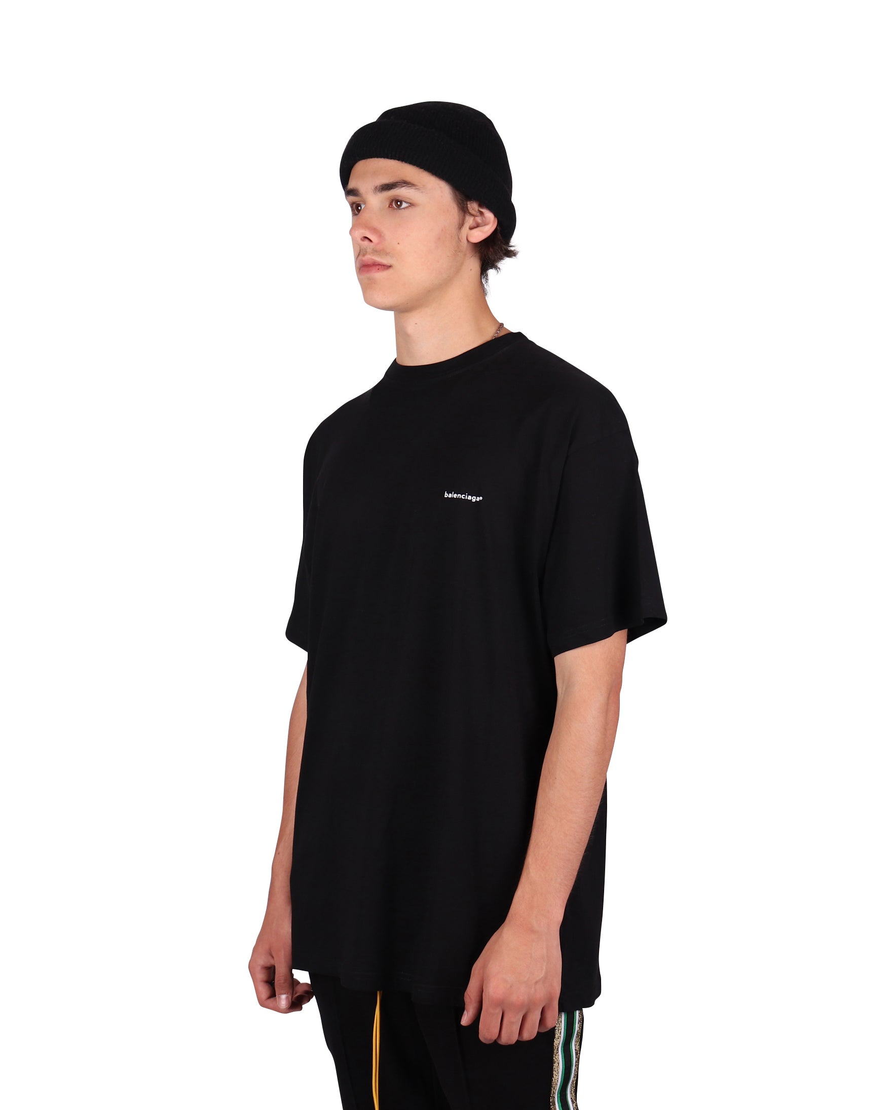 Black logo t-shirt