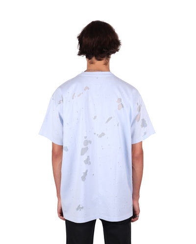 Blue Destroyed T-Shirt