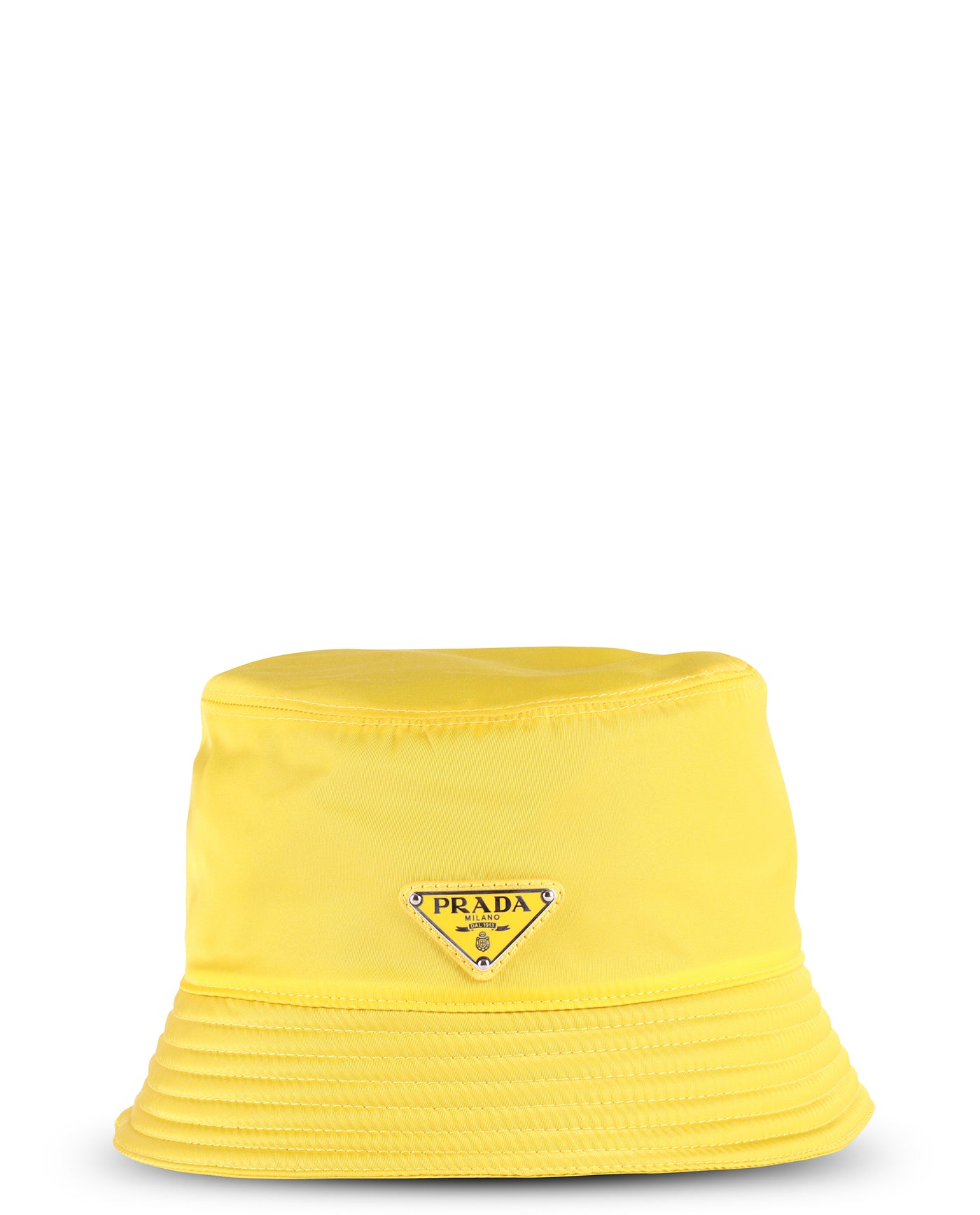 Yellow Nylon Bucket Hat