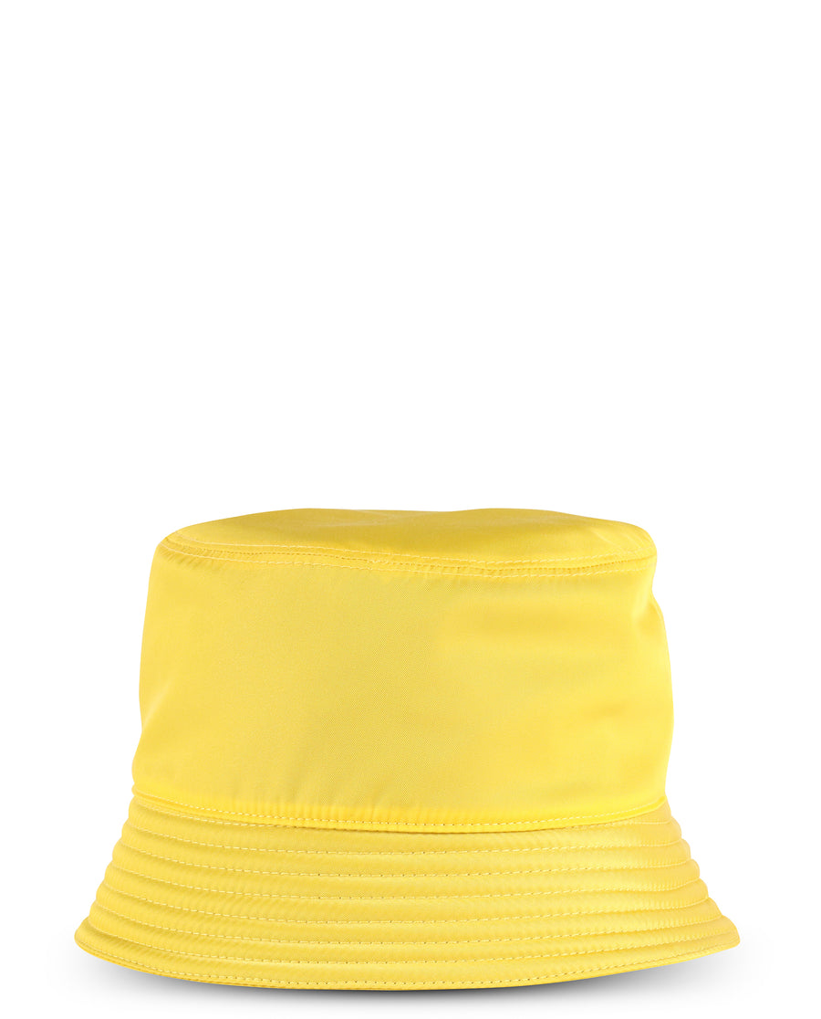 Yellow Nylon Bucket Hat