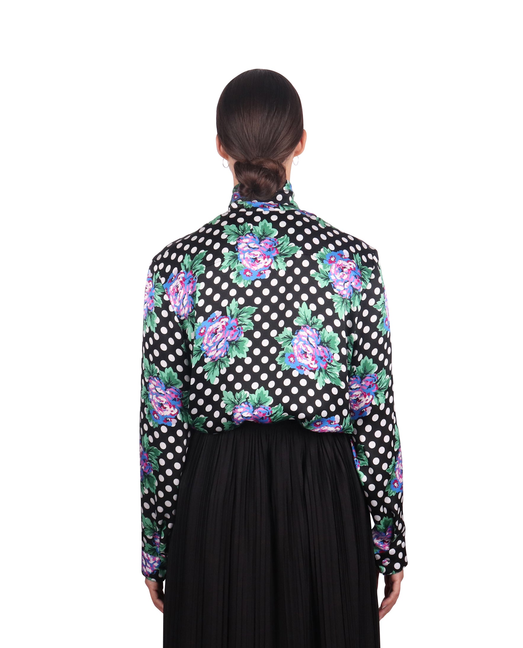 Floral & Polka Dots Shirt