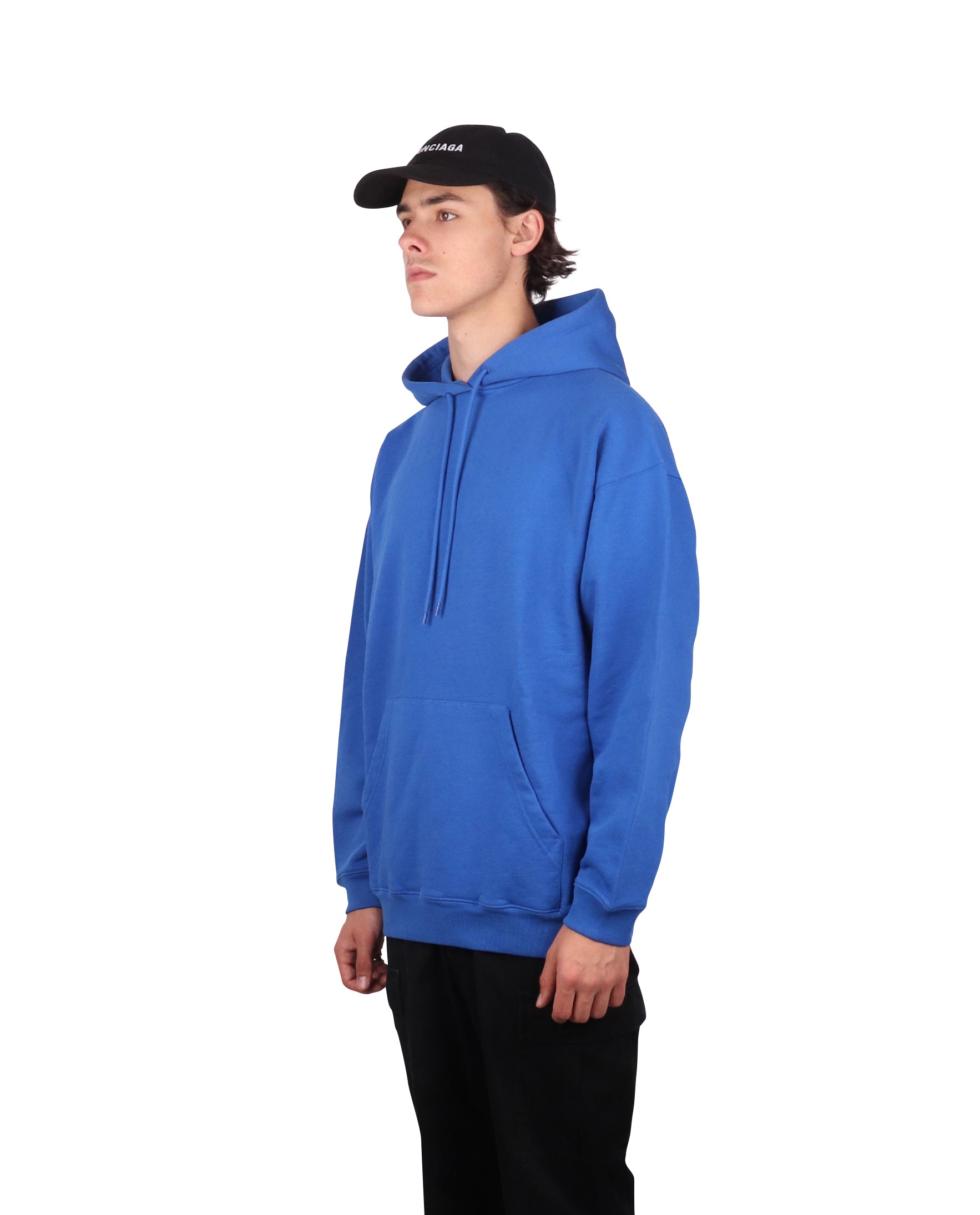 Saphir Blue Logo Hoodie