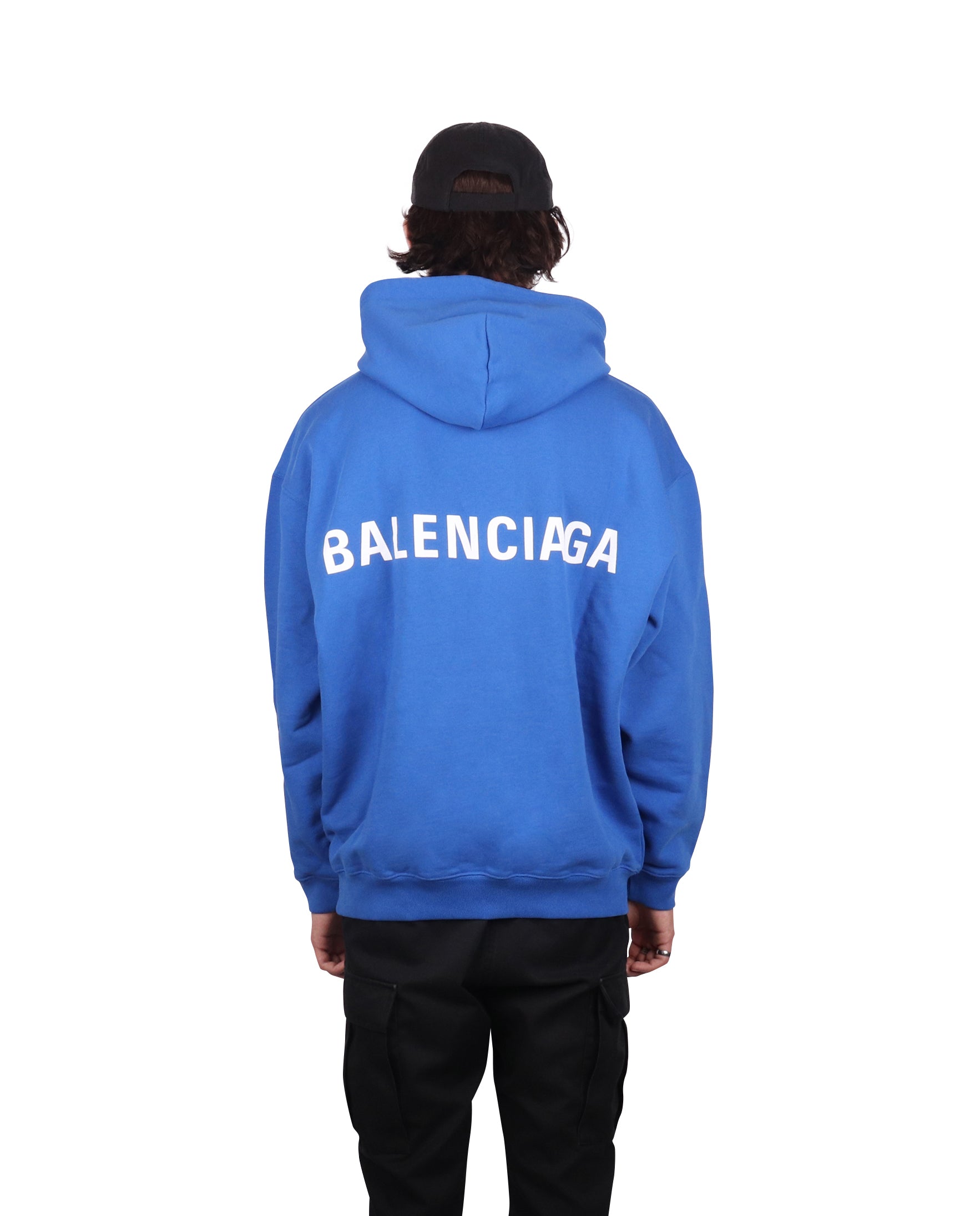 Saphir Blue Logo Hoodie