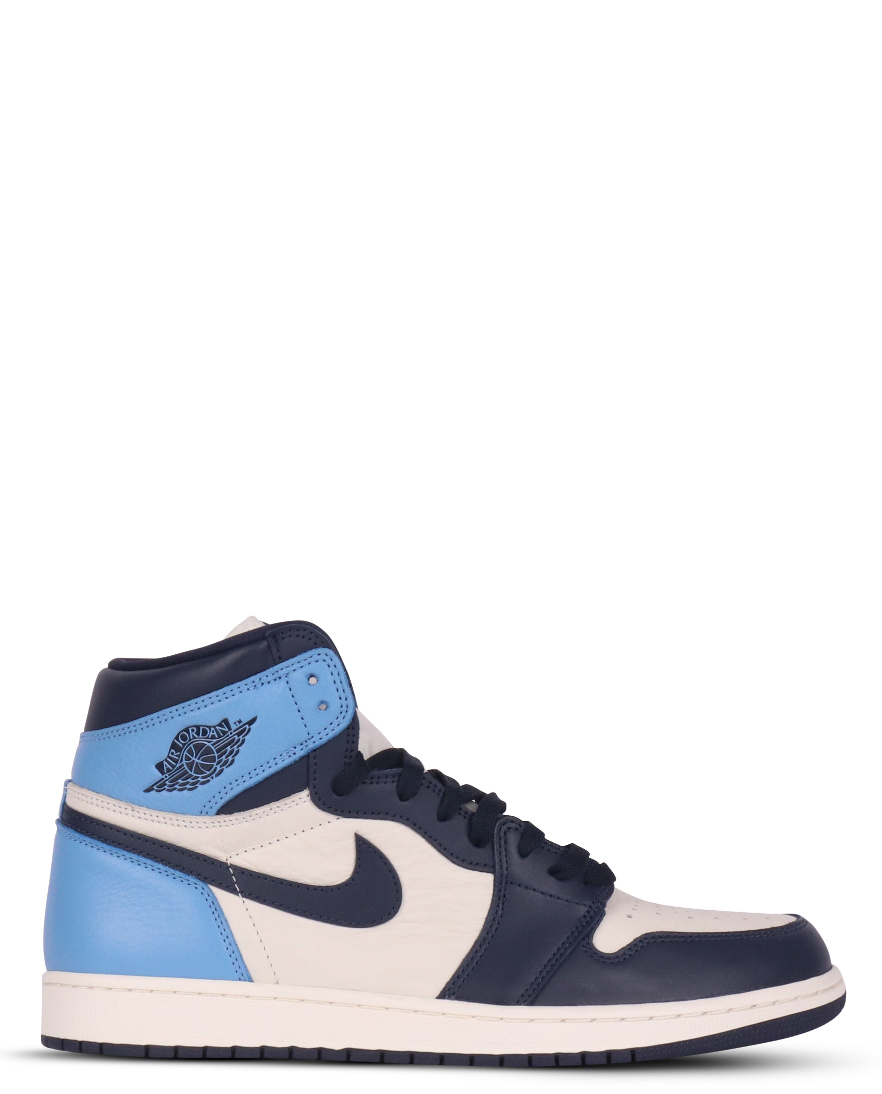 Jordan 1 Retro High Obsidian UNC