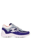 CC Logo Navy Turquoise Sneakers