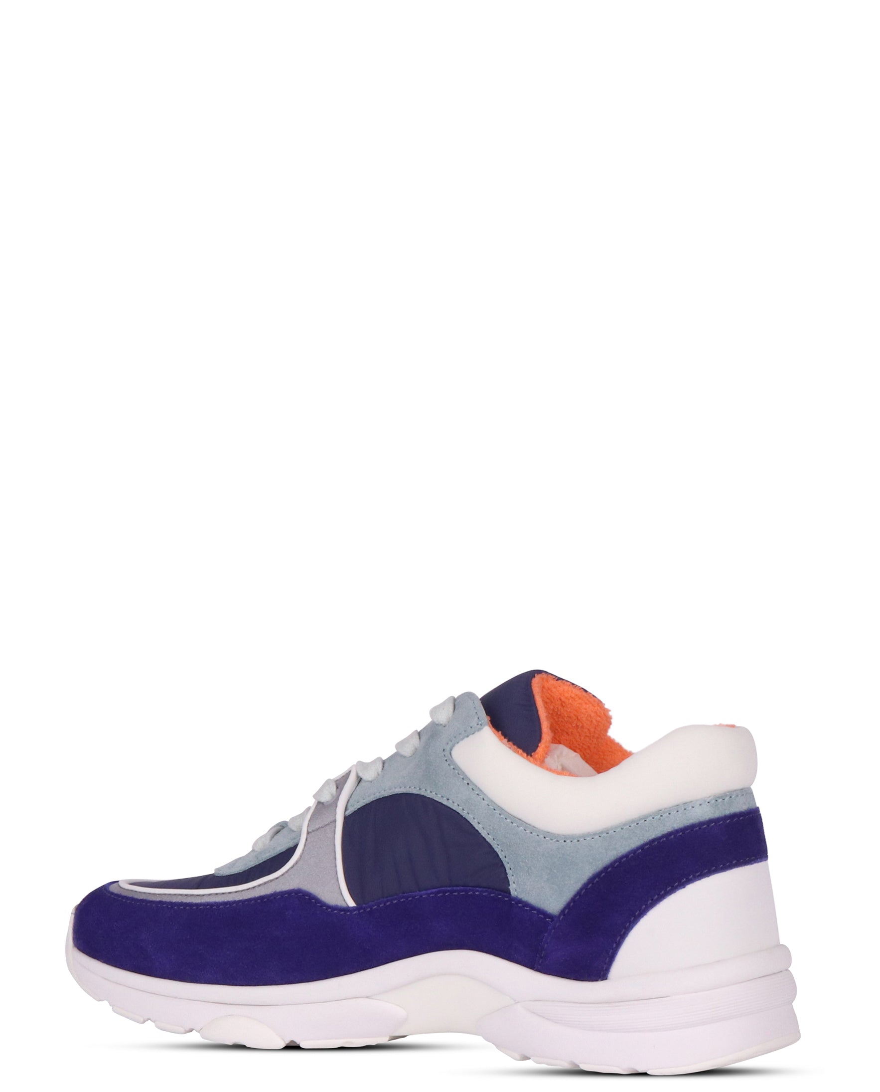 CC Logo Navy Turquoise Sneakers