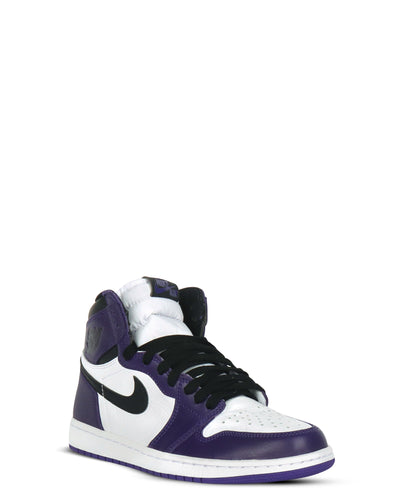 Nike Jordan 1 Retro High Court Purple White 45
