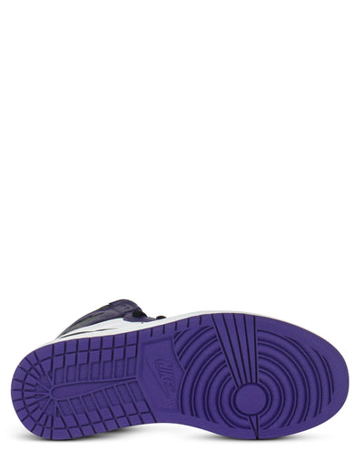 Nike Jordan 1 Retro High Court Purple White sole