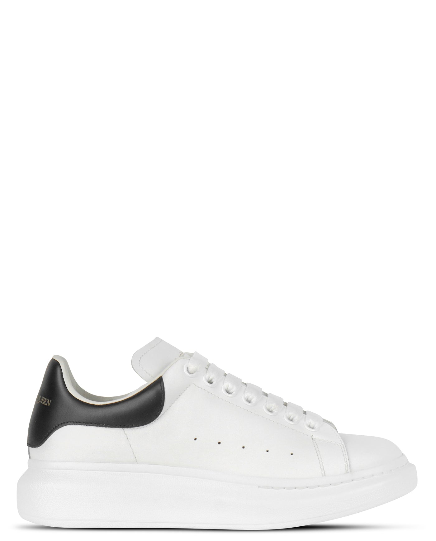 White & Black Oversized Sneakers