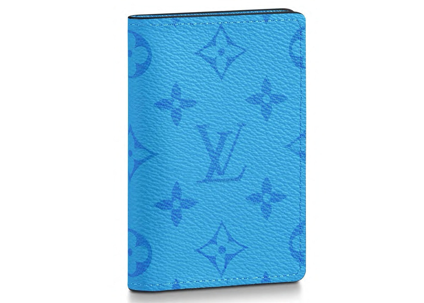Pocket Organizer Monogram Eclipse Lagoon Blue