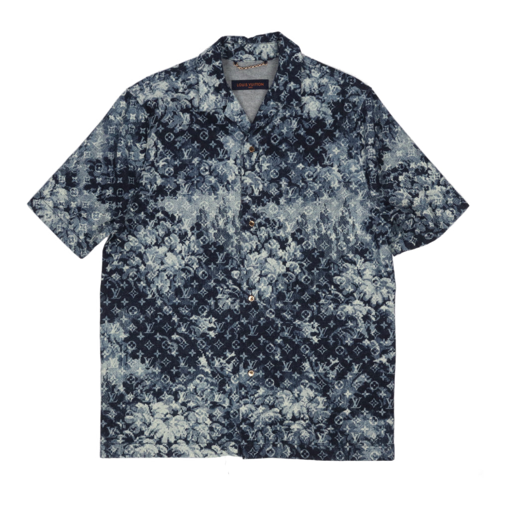 Louis Vuitton Salt Damier Short Sleeve Button Up Shirt – Savonches