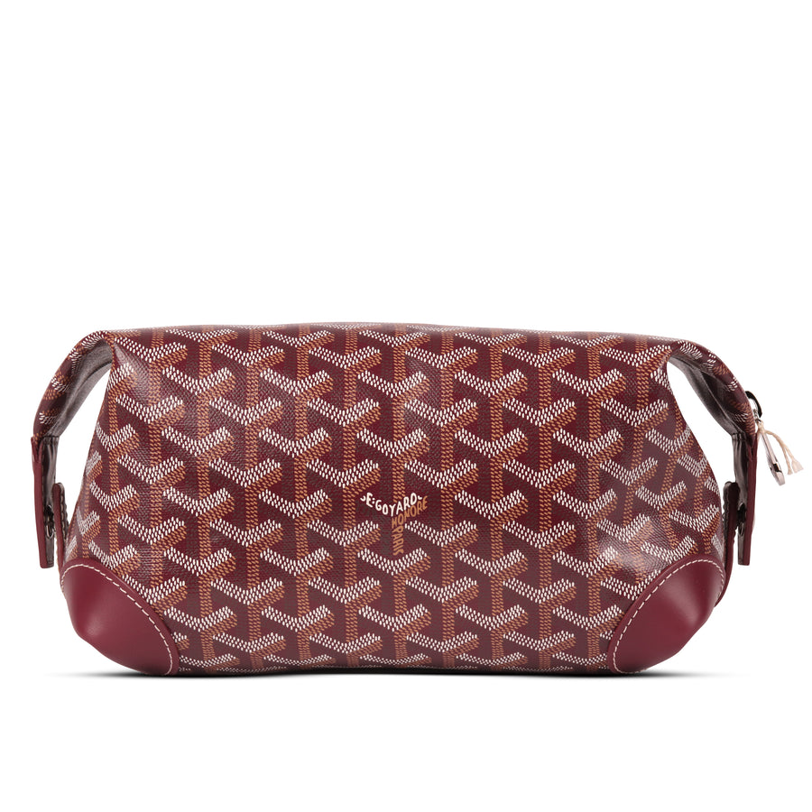 Burgundy Boeing 25 Toilet Bag
