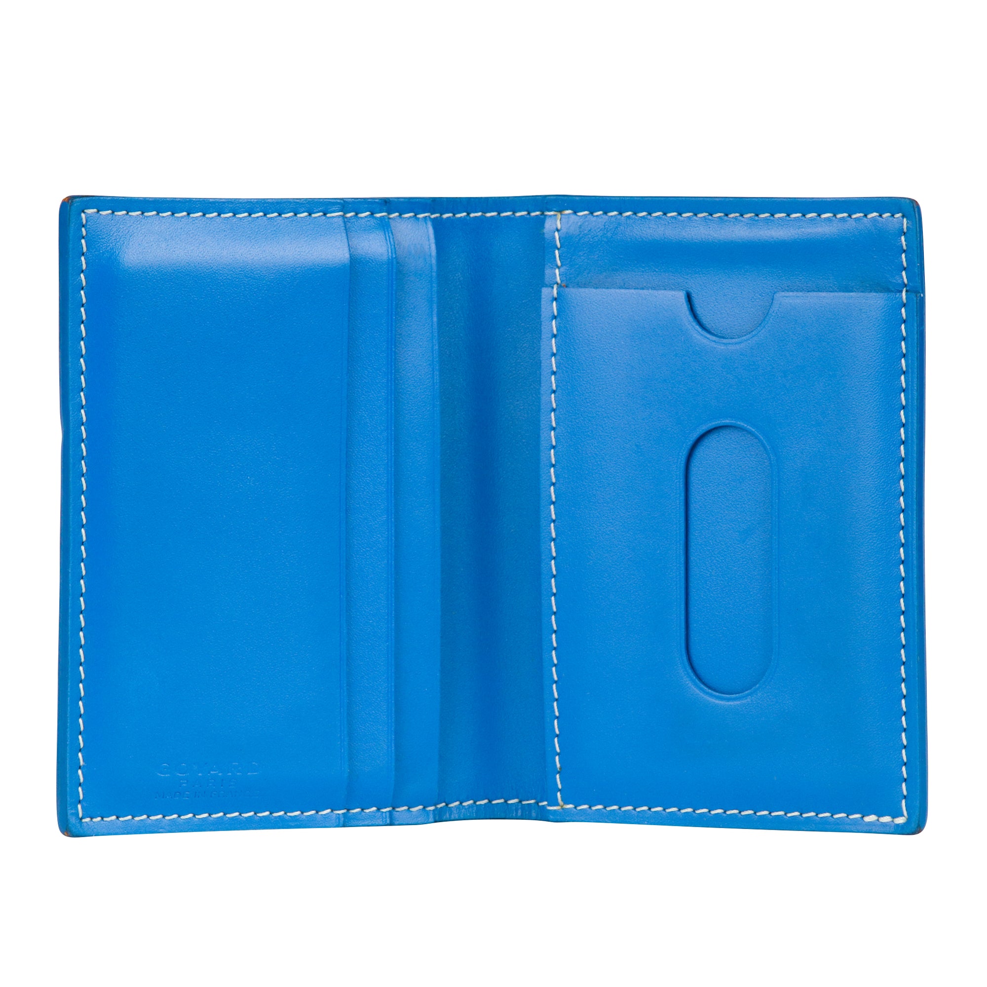 Goyard Saint Marc Sky Blue Card Holder Wallet - SAVIC