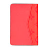 louis vuitton monogram red leather pocket organizer card holder wallet back