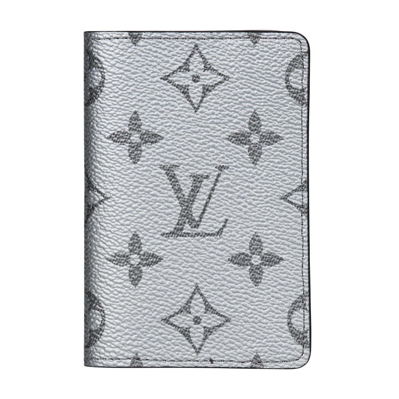 louis vuitton monogram silver pocket organizer wallet front 1400x