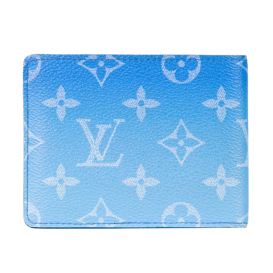 Cloud Monogram Slender Wallet